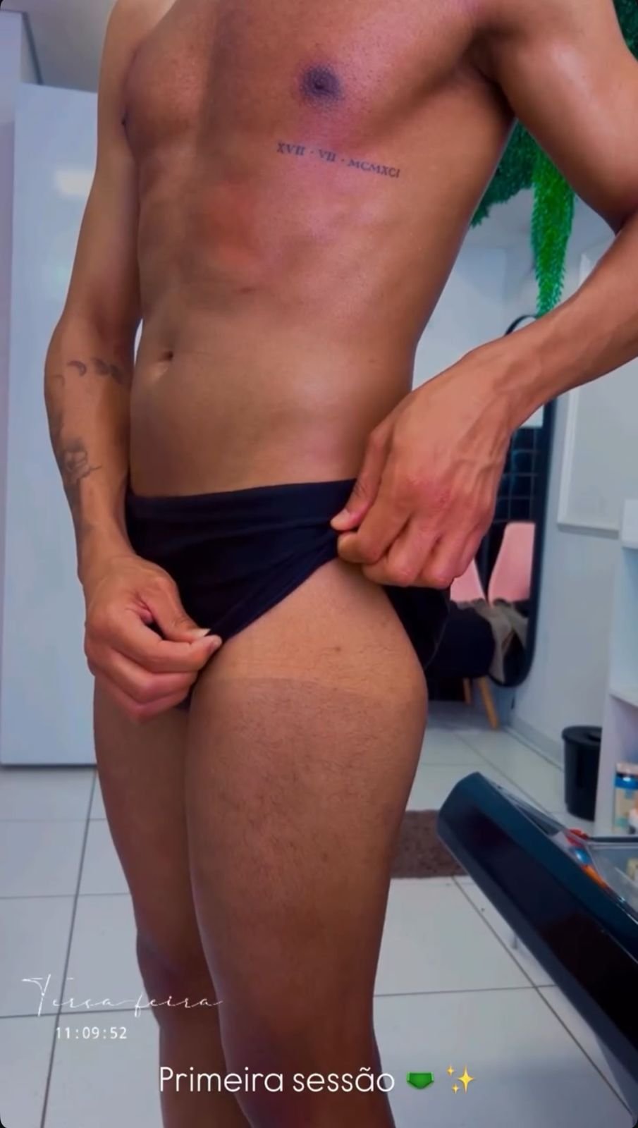 Preparo da pele antes do bronzeamento